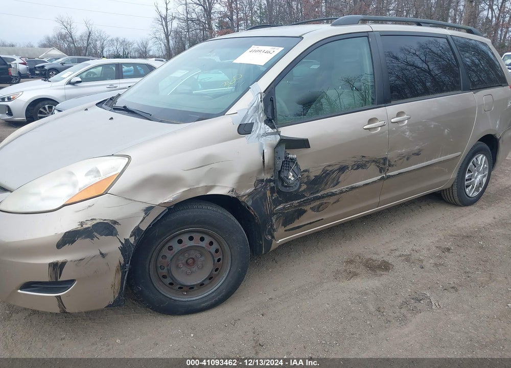 2007 TOYOTA SIENNA LE VIN: 5TDZK23C87S086314