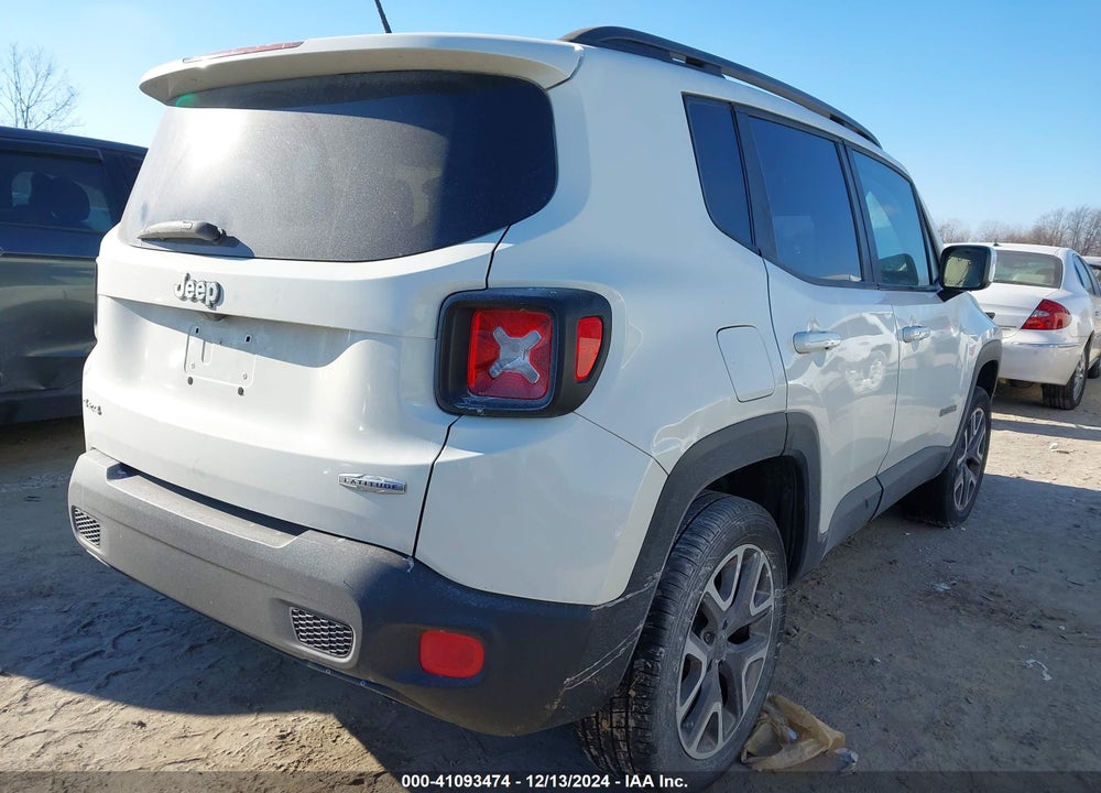 2015 JEEP RENEGADE LATITUDE VIN: ZACCJBBT8FPB77153
