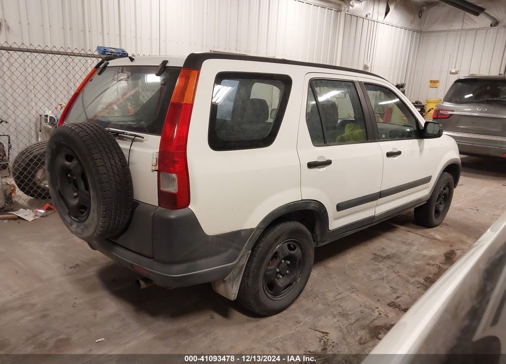 2004 HONDA CR-V LX VIN: JHLRD78494C008438