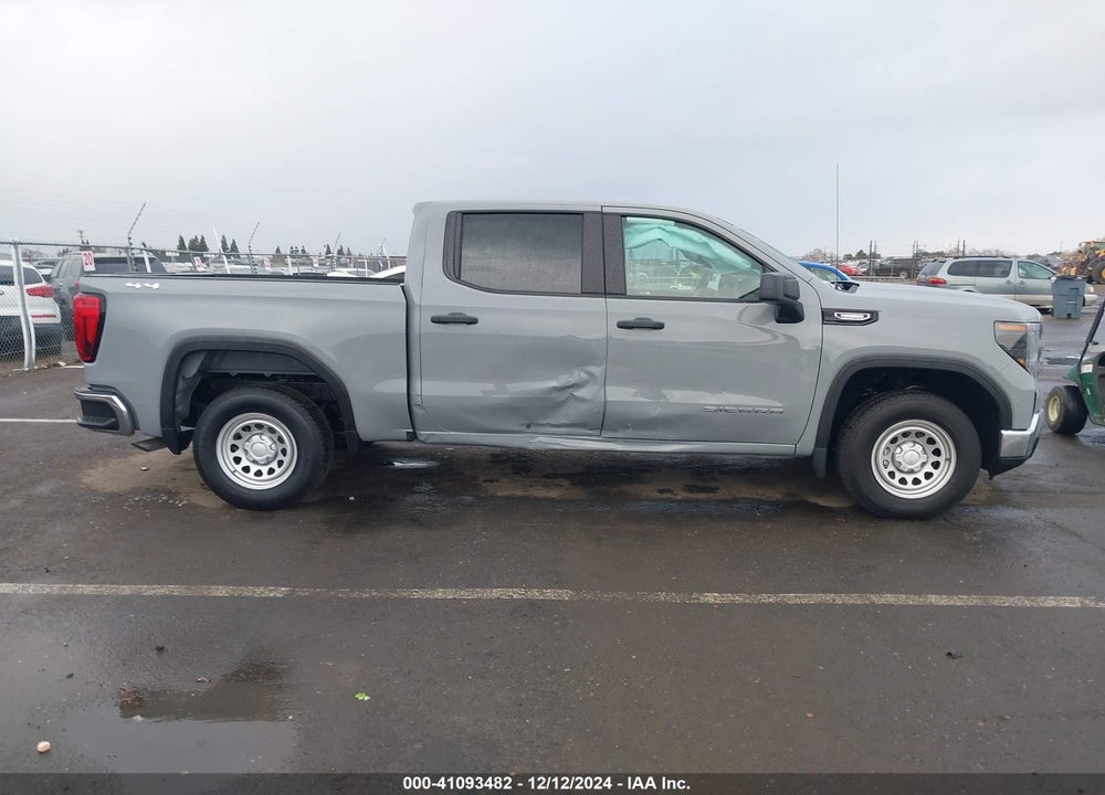 2024 GMC SIERRA 1500 4WD SHORT BOX PRO VIN: 1GTPUAEK3RZ398672