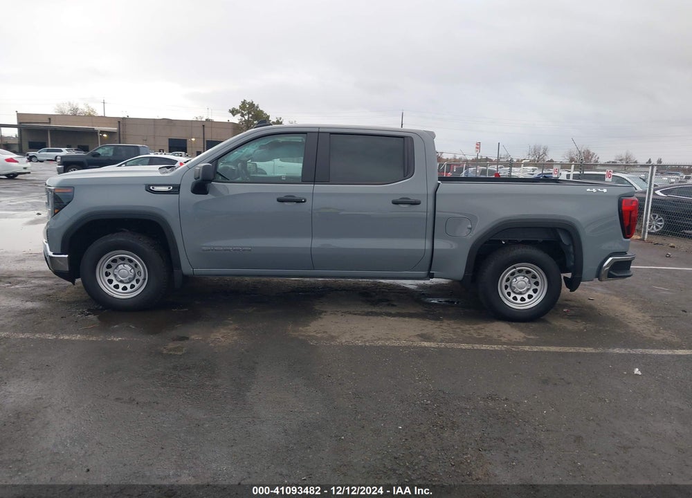 2024 GMC SIERRA 1500 4WD SHORT BOX PRO VIN: 1GTPUAEK3RZ398672