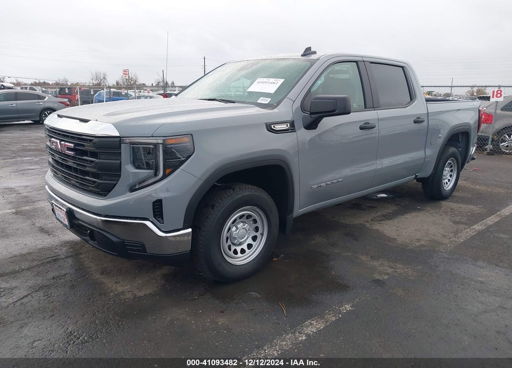 2024 GMC SIERRA 1500 4WD SHORT BOX PRO VIN: 1GTPUAEK3RZ398672