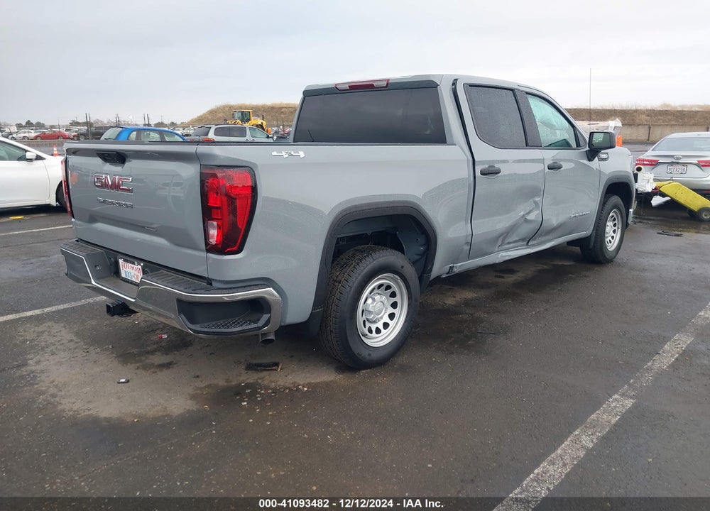 2024 GMC SIERRA 1500 4WD SHORT BOX PRO VIN: 1GTPUAEK3RZ398672