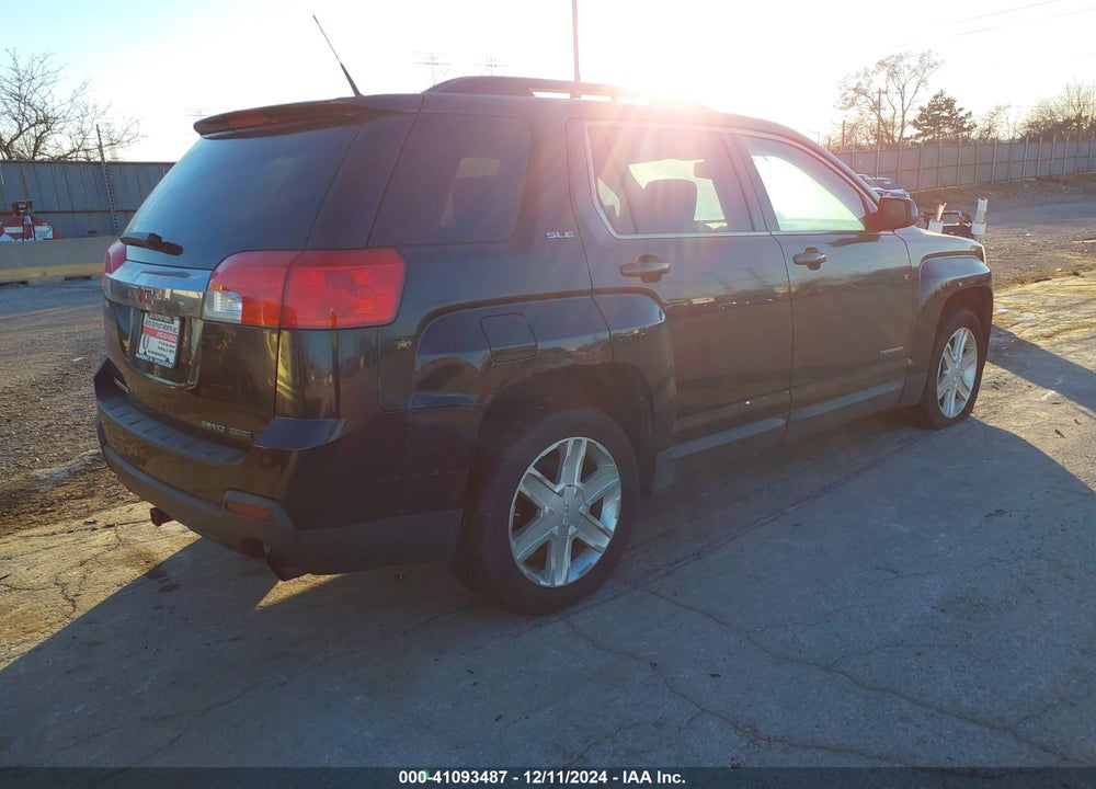 2011 GMC TERRAIN SLE-2 VIN: 2CTFLTE55B6213015