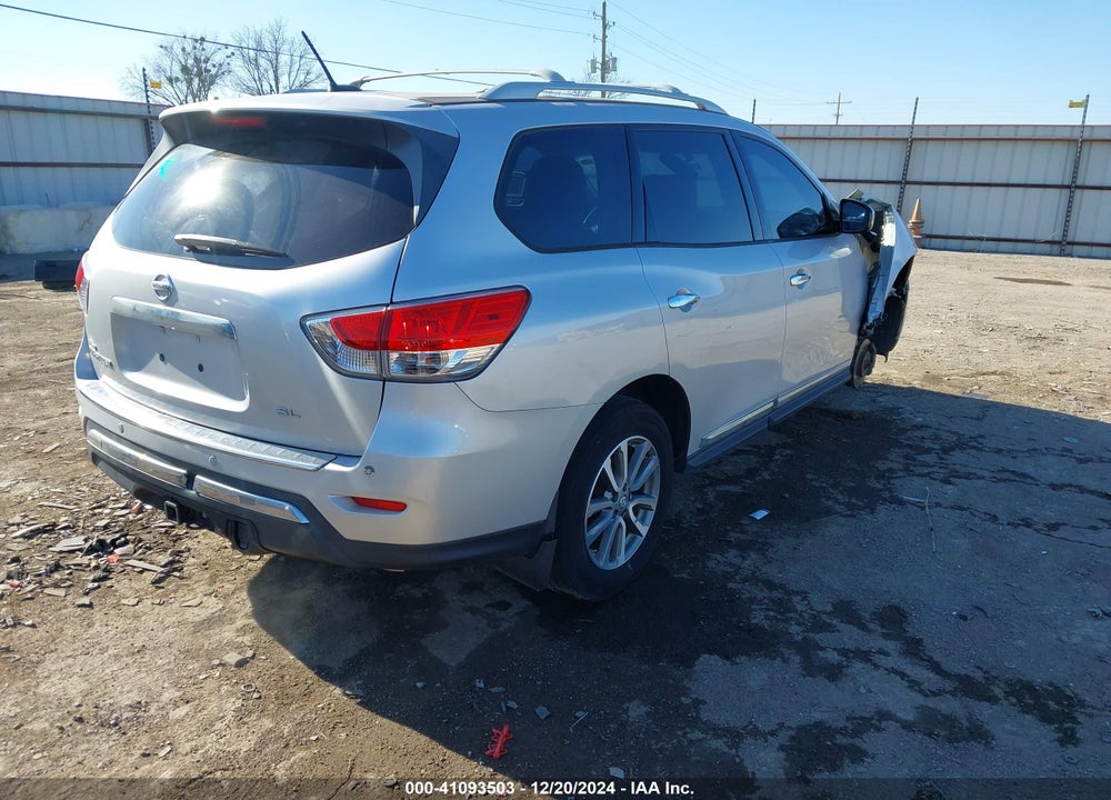 2014 NISSAN PATHFINDER SL VIN: 5N1AR2MN6EC636998
