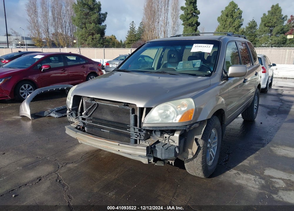 2005 HONDA PILOT EX-L VIN: 2HKYF18525H550981