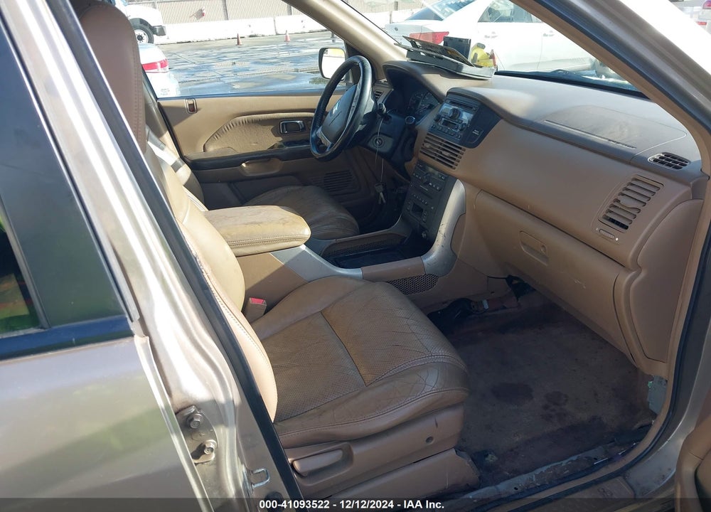2005 HONDA PILOT EX-L VIN: 2HKYF18525H550981