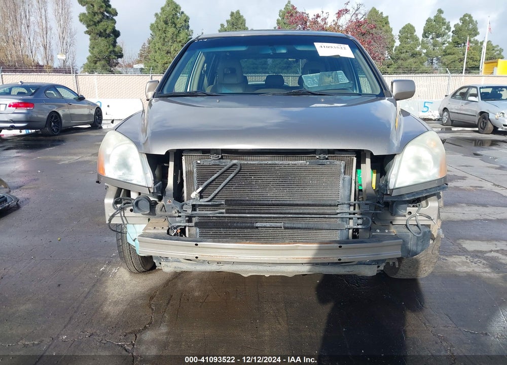 2005 HONDA PILOT EX-L VIN: 2HKYF18525H550981
