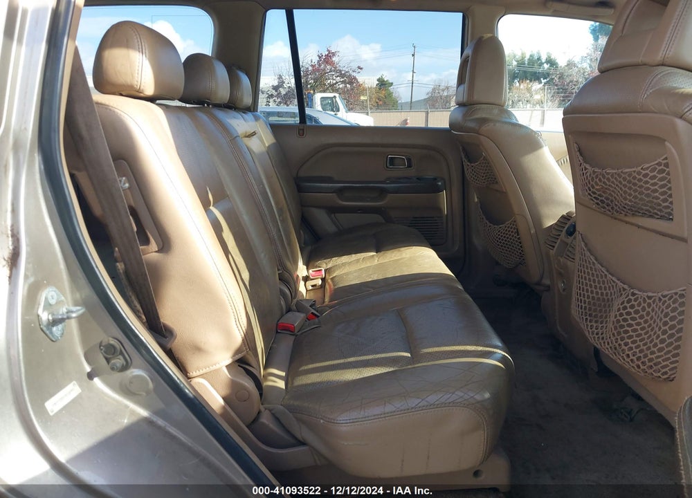 2005 HONDA PILOT EX-L VIN: 2HKYF18525H550981