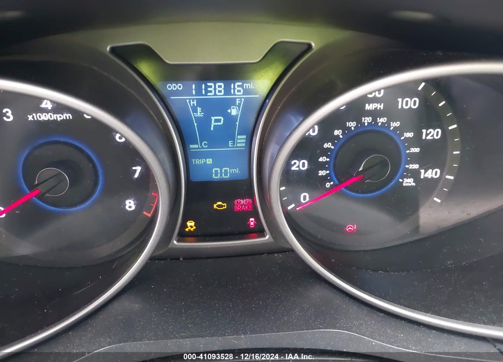 2016 HYUNDAI VELOSTER VIN: KMHTC6ADXGU268450