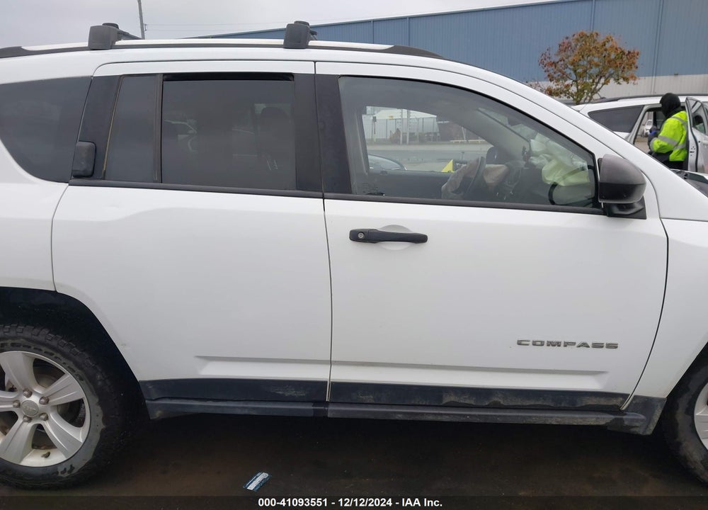 2014 JEEP COMPASS SPORT VIN: 1C4NJDBBXED827349