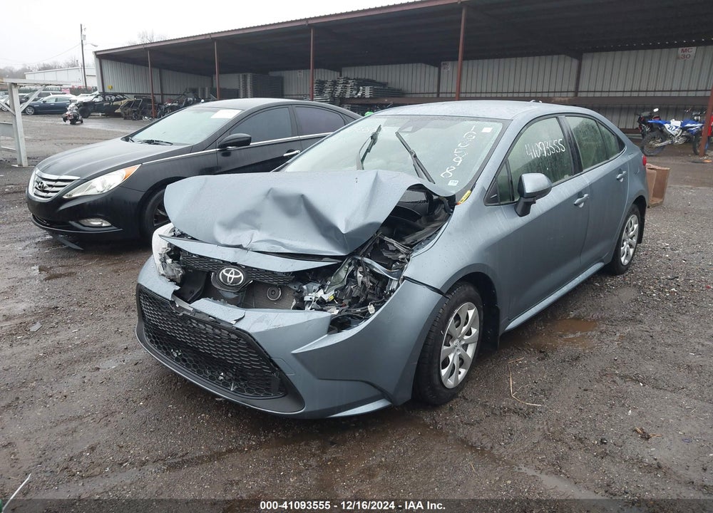 2021 TOYOTA COROLLA LE VIN: JTDEPMAE8MJ168598