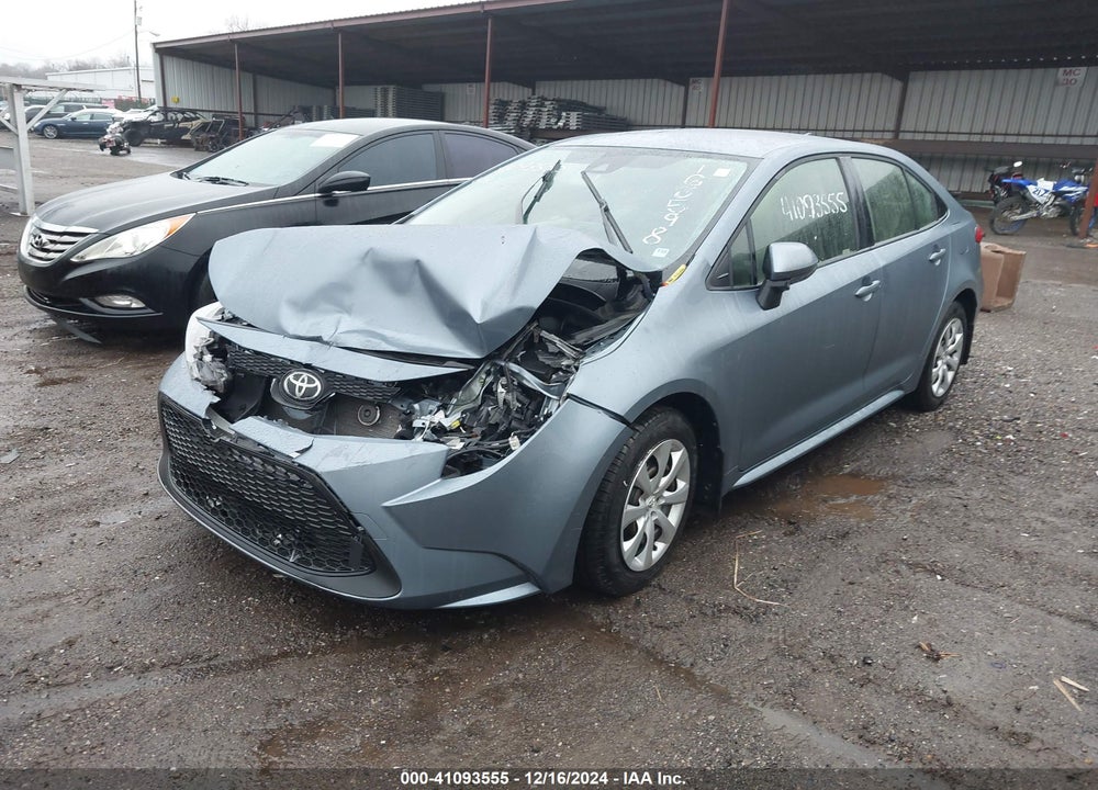 2021 TOYOTA COROLLA LE VIN: JTDEPMAE8MJ168598