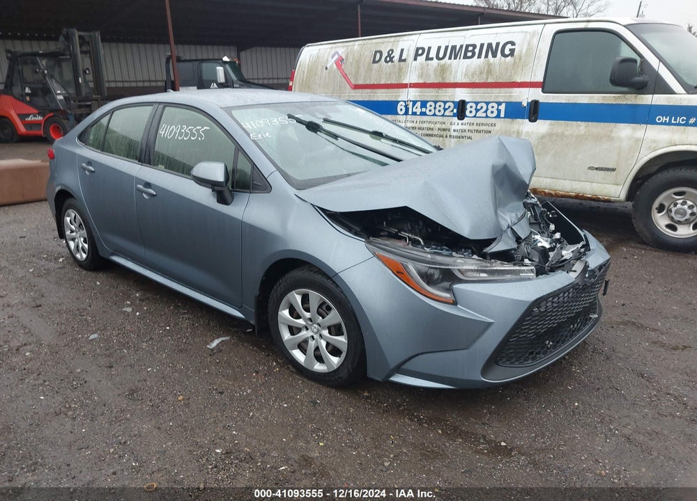 2021 TOYOTA COROLLA LE VIN: JTDEPMAE8MJ168598