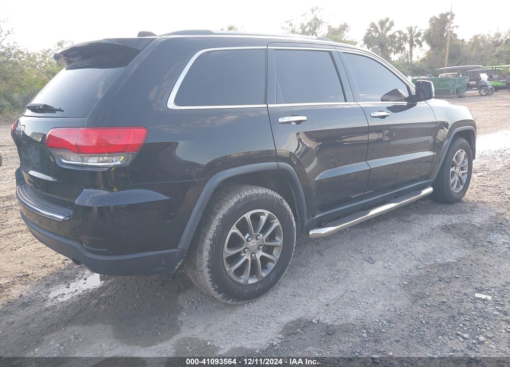 2014 JEEP GRAND CHEROKEE LIMITED VIN: 1C4RJFBG8EC294447