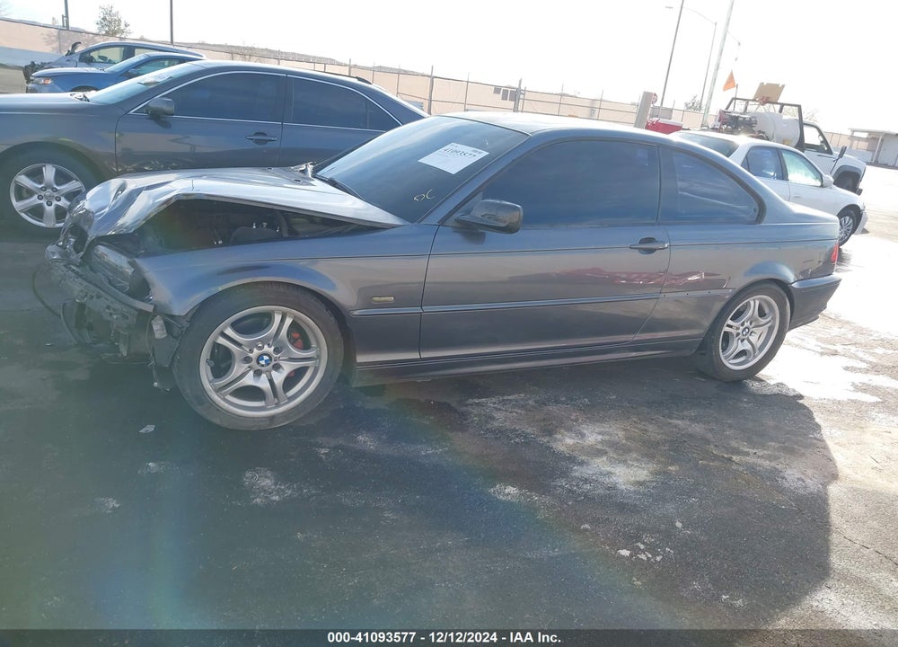 2001 BMW 325CI VIN: WBABN33421JW49284