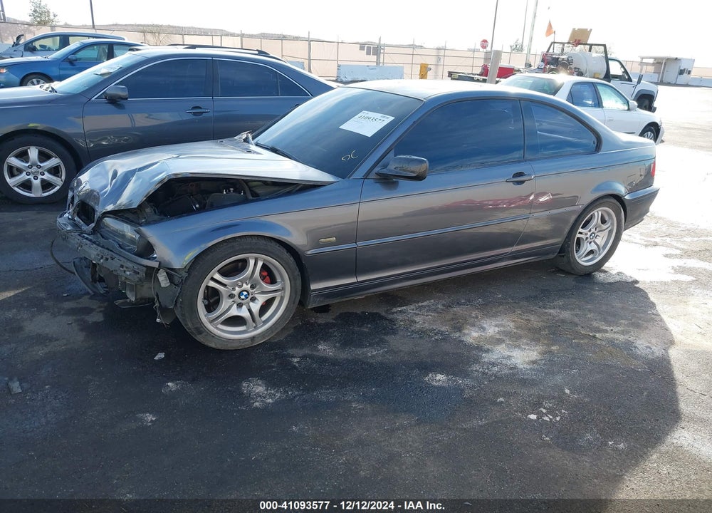 2001 BMW 325CI VIN: WBABN33421JW49284