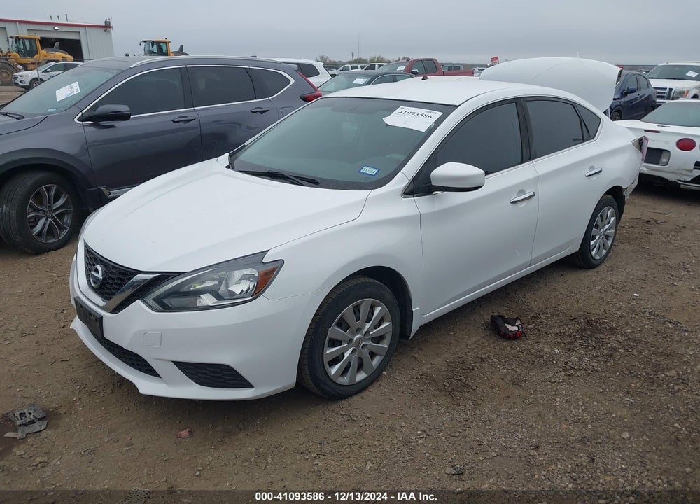 2017 NISSAN SENTRA S VIN: 3N1AB7AP0HY204966