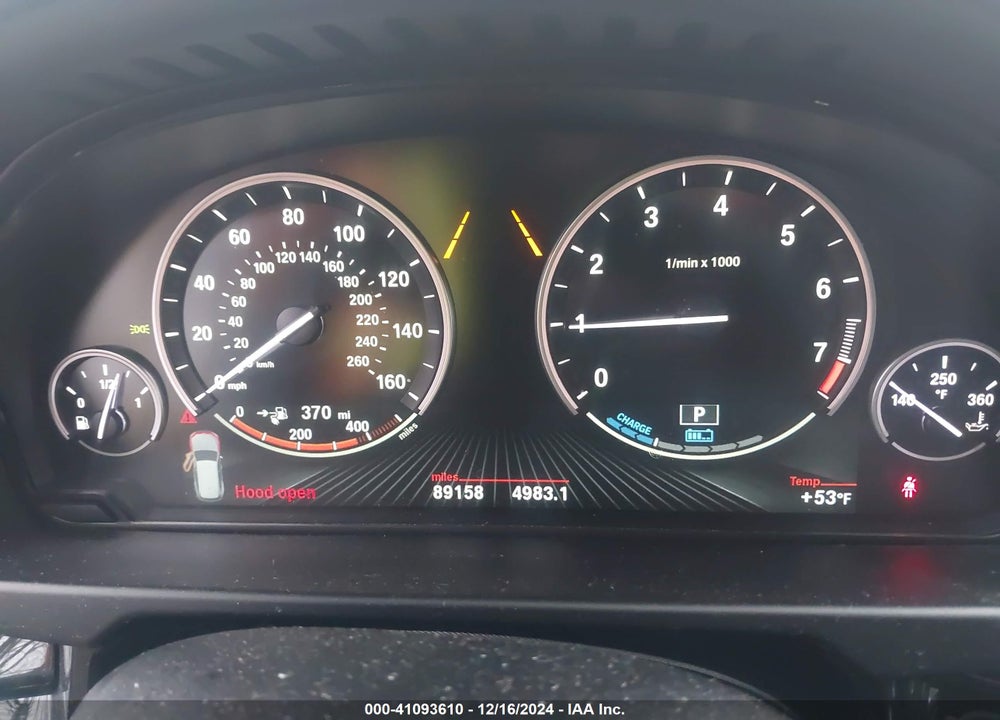 2016 BMW X5 EDRIVE XDRIVE40E VIN: 5UXKT0C57G0S76191