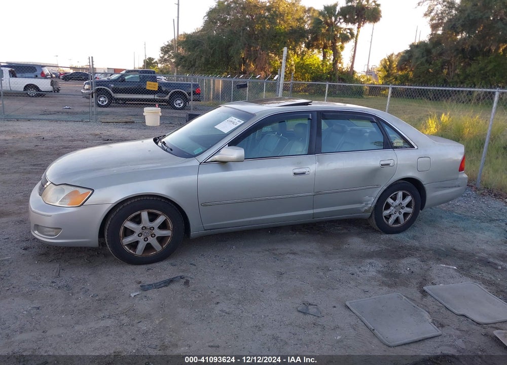 2000 TOYOTA AVALON XLS VIN: 4T1BF28B1YU070910