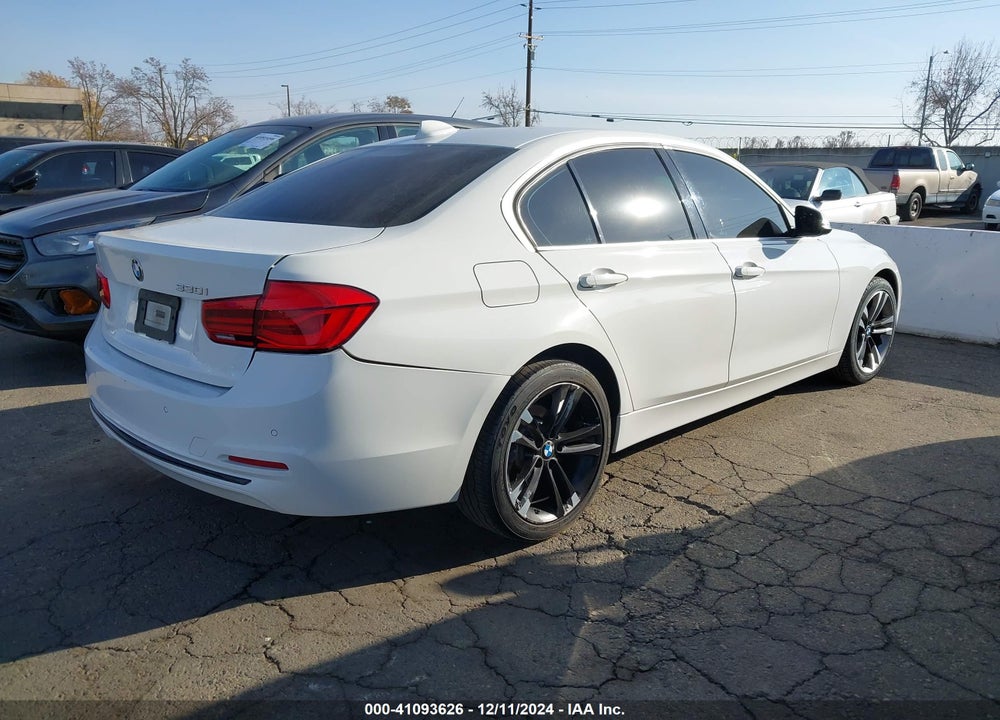 2017 BMW 330I VIN: WBA8B9G50HNU50911