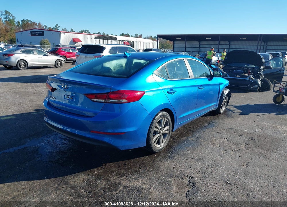 2018 HYUNDAI ELANTRA SEL VIN: 5NPD84LF4JH232736