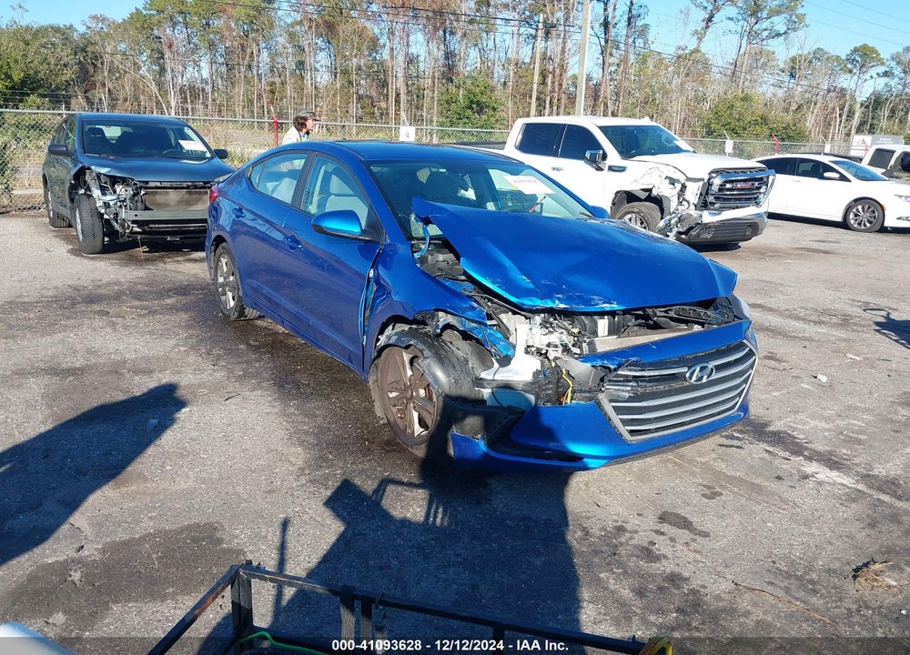 2018 HYUNDAI ELANTRA SEL VIN: 5NPD84LF4JH232736