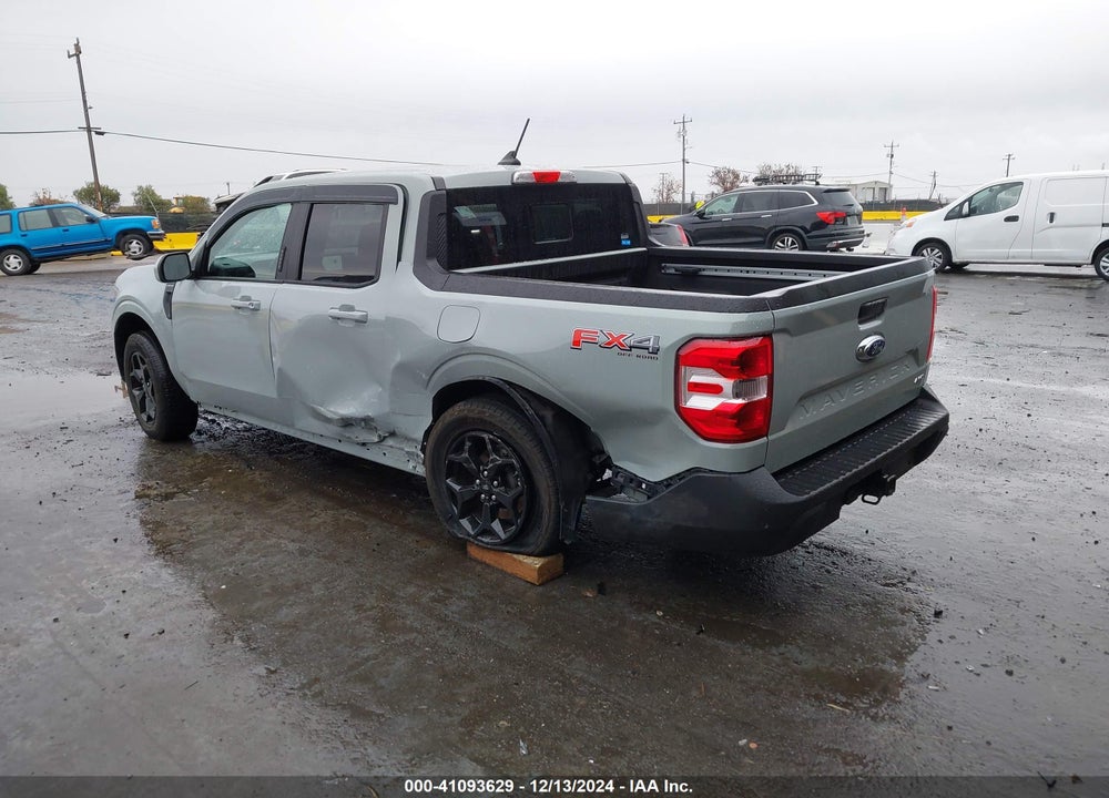 2022 FORD MAVERICK LARIAT VIN: 3FTTW8F96NRA75051