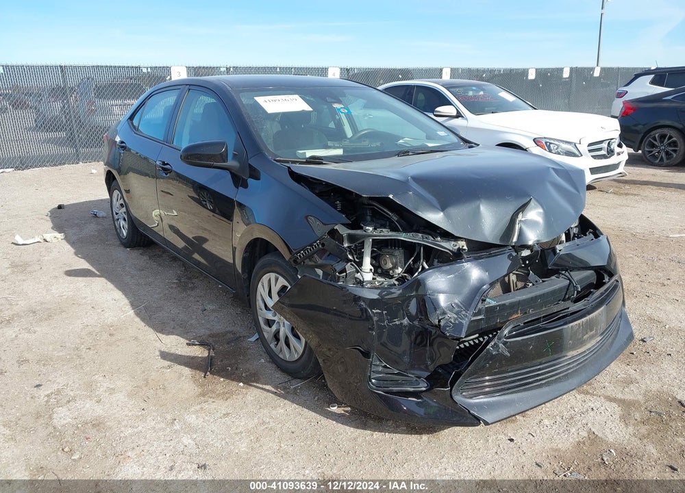 2017 TOYOTA COROLLA LE VIN: 5YFBURHE7HP707597