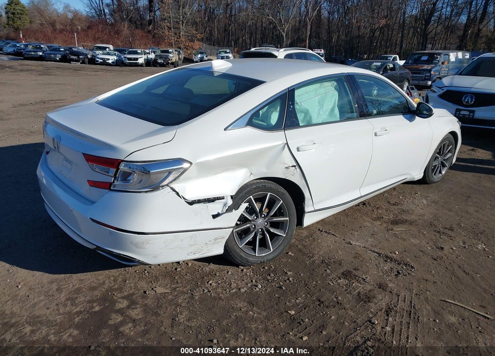 2021 HONDA ACCORD VIN: 1HGCV1F50MA092168