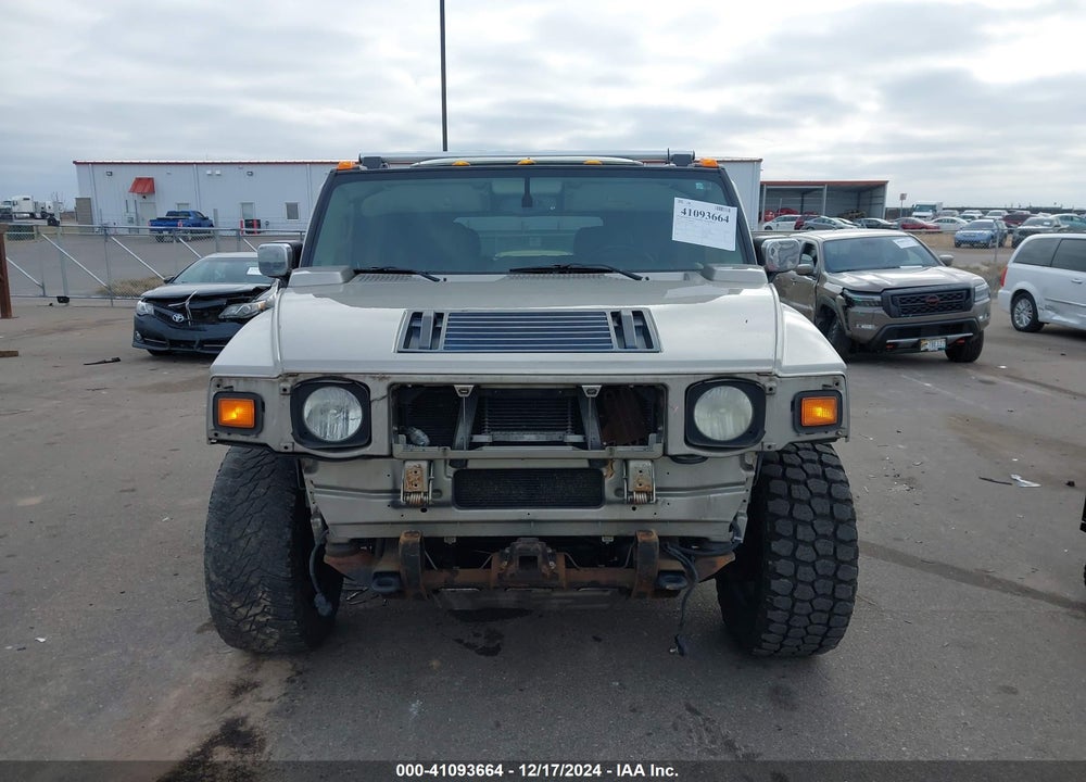 2003 HUMMER H2 VIN: 5GRGN23U03H123344