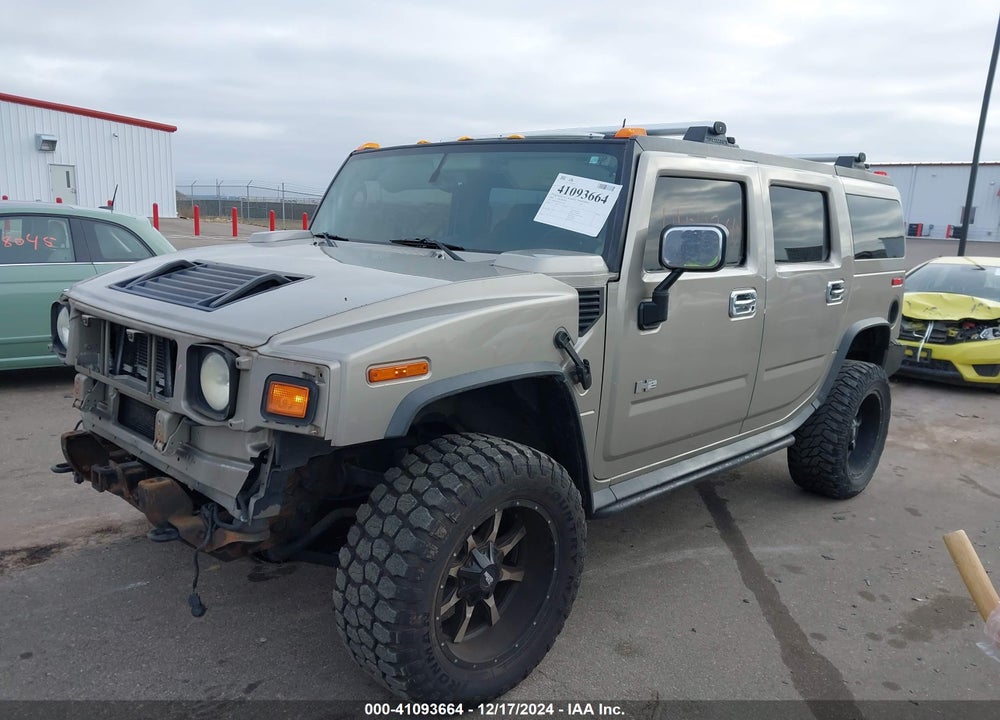 2003 HUMMER H2 VIN: 5GRGN23U03H123344