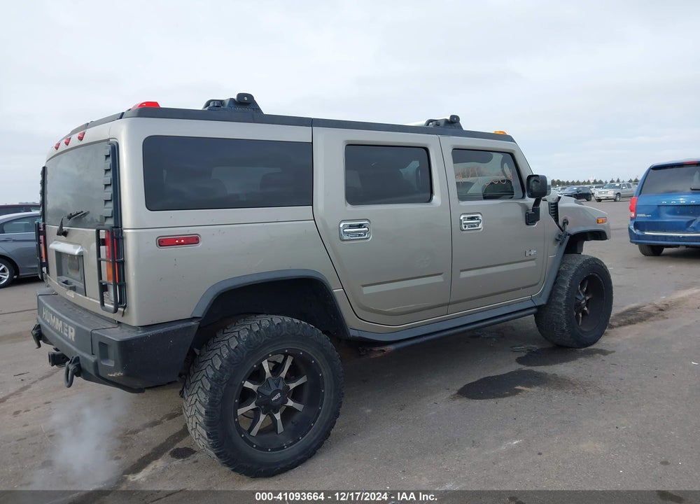 2003 HUMMER H2 VIN: 5GRGN23U03H123344
