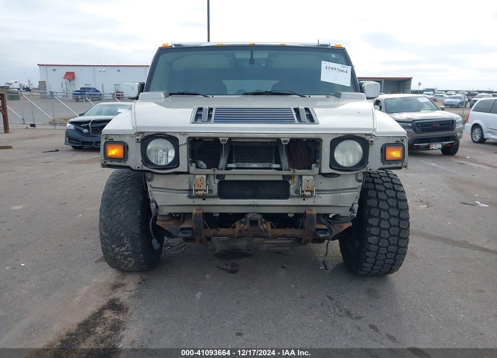 2003 HUMMER H2 VIN: 5GRGN23U03H123344