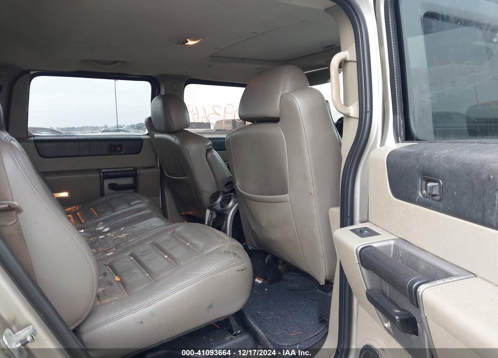 2003 HUMMER H2 VIN: 5GRGN23U03H123344