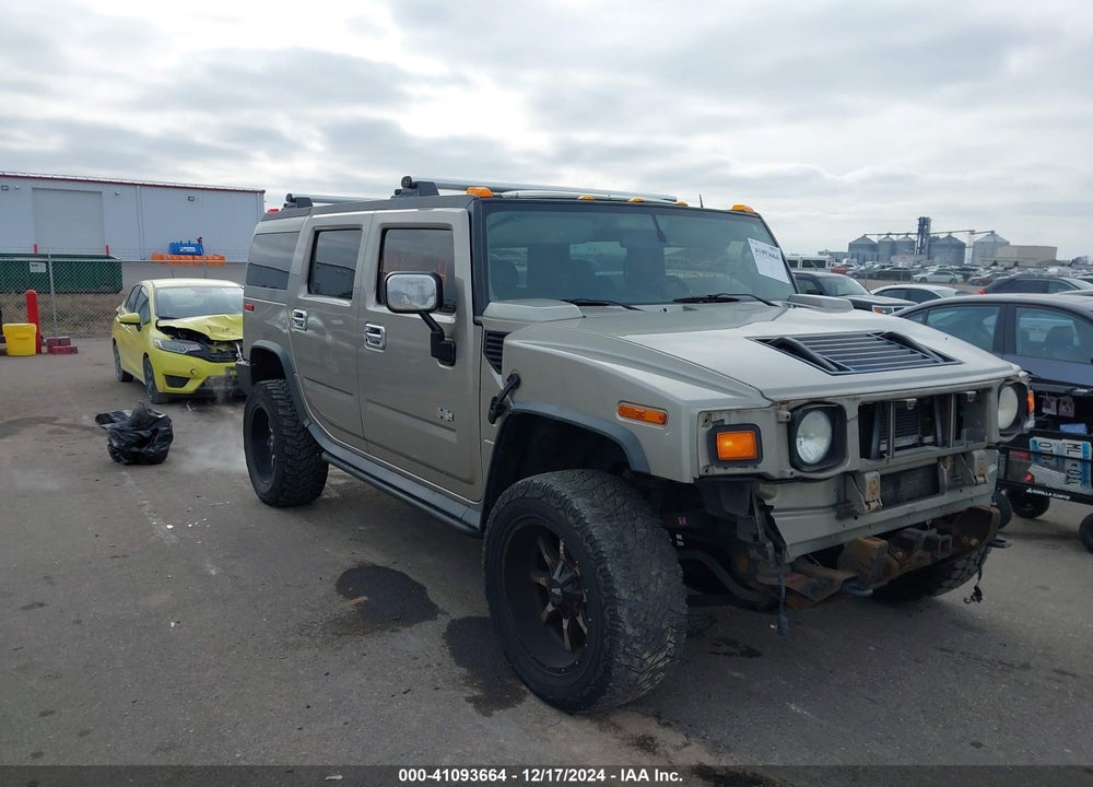 2003 HUMMER H2 VIN: 5GRGN23U03H123344