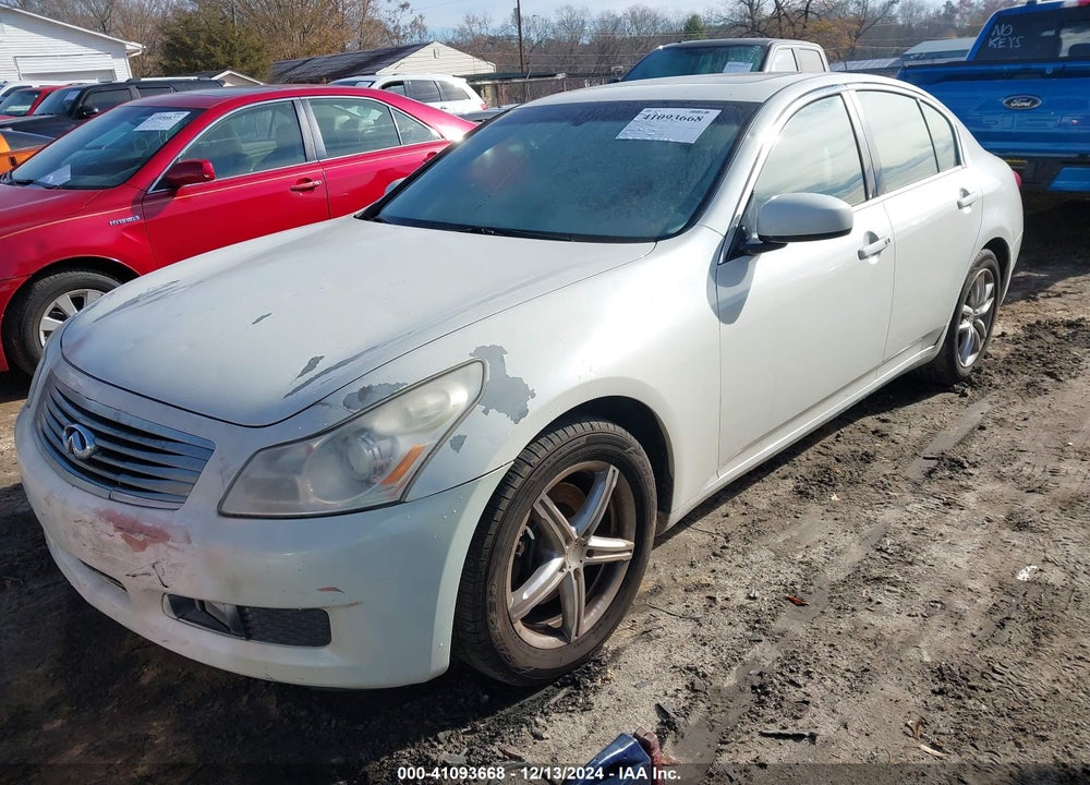 2007 INFINITI G35X VIN: JNKBV61F77M807715