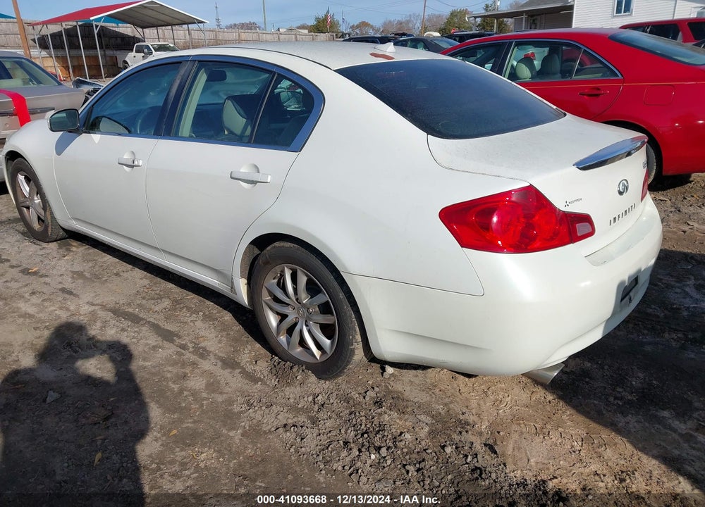 2007 INFINITI G35X VIN: JNKBV61F77M807715