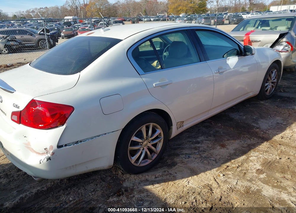 2007 INFINITI G35X VIN: JNKBV61F77M807715