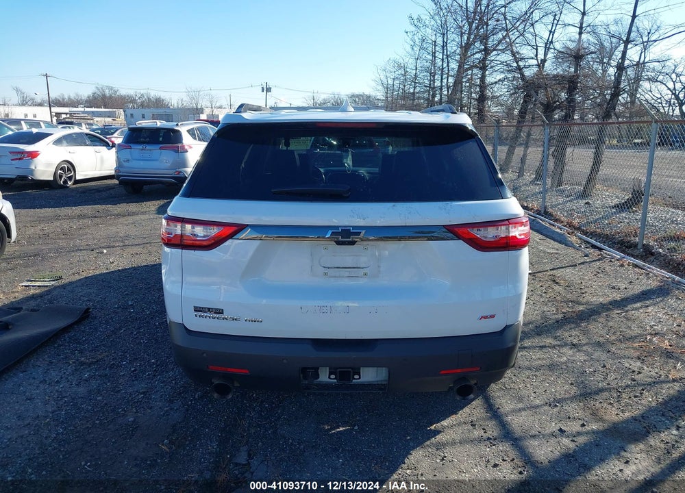 2019 CHEVROLET TRAVERSE RS VIN: 1GNEVJKW4KJ270075