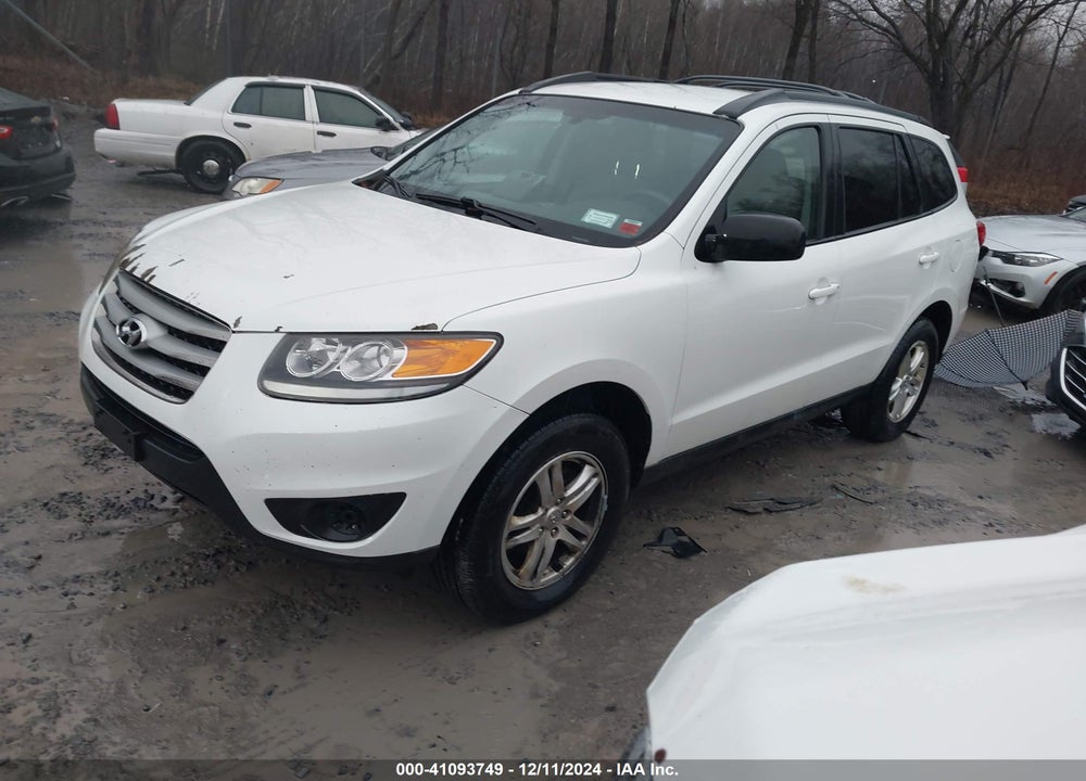2012 HYUNDAI SANTA FE GLS VIN: 5XYZGDAB8CG113087