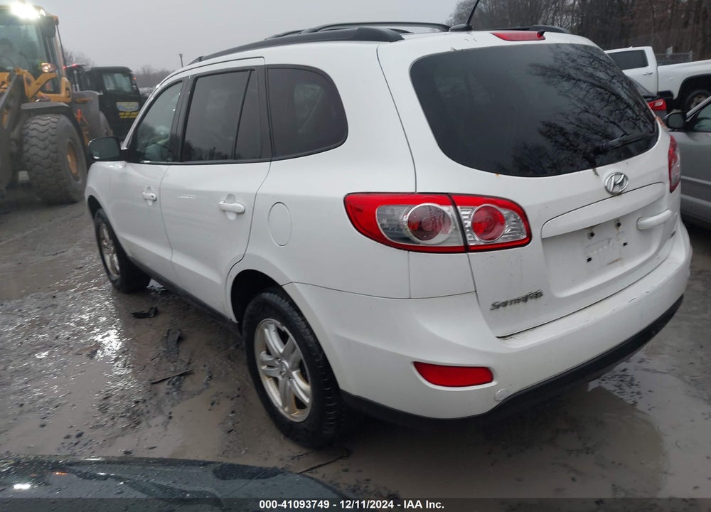 2012 HYUNDAI SANTA FE GLS VIN: 5XYZGDAB8CG113087
