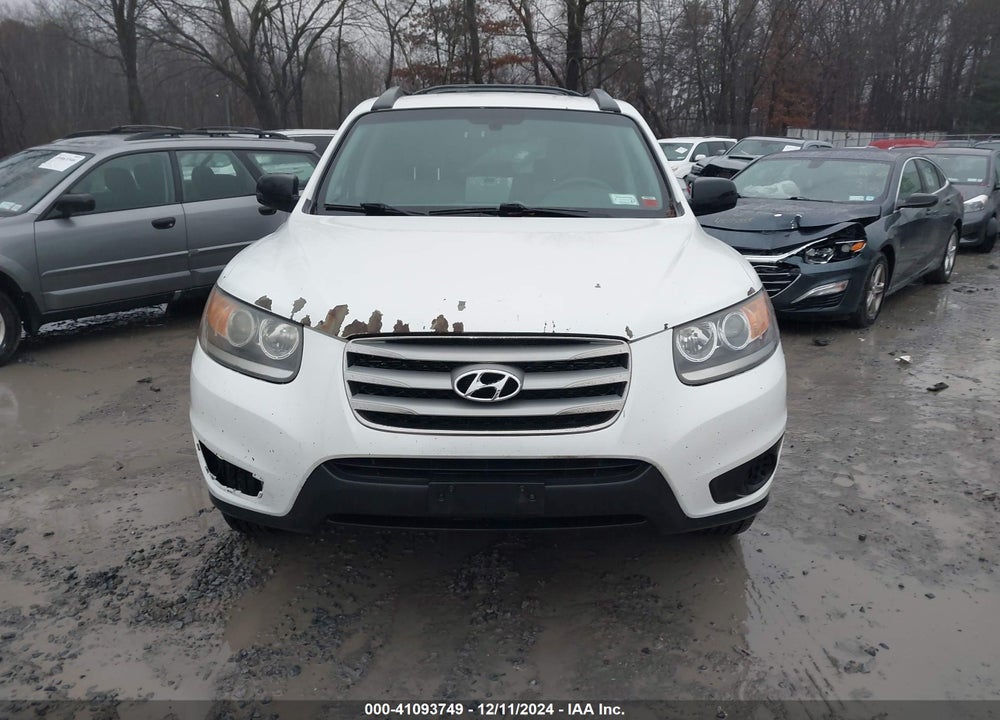 2012 HYUNDAI SANTA FE GLS VIN: 5XYZGDAB8CG113087