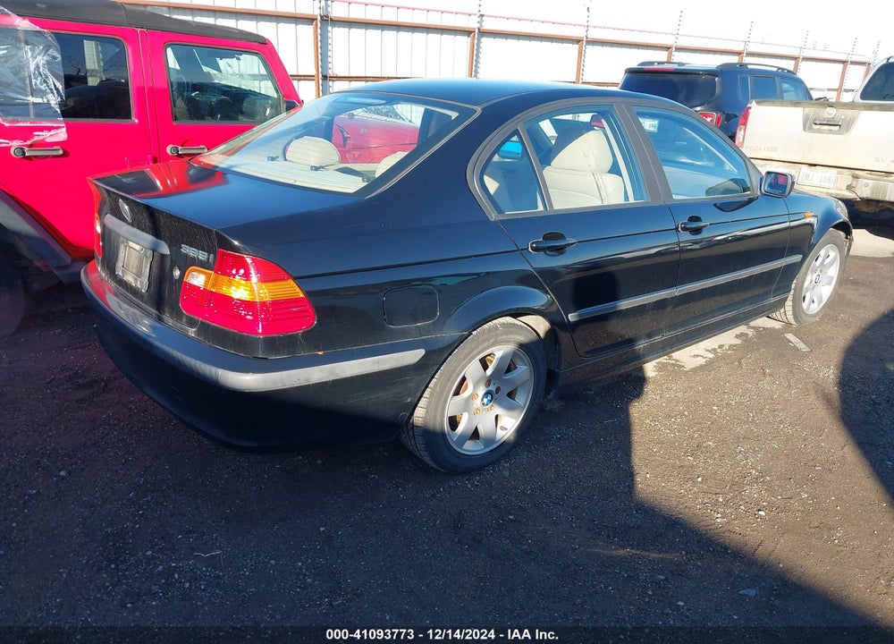 2002 BMW 325I VIN: WBAEV33442PD55190