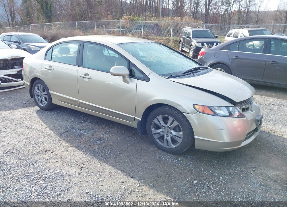 2007 HONDA CIVIC LX VIN: 1HGFA16577L141772