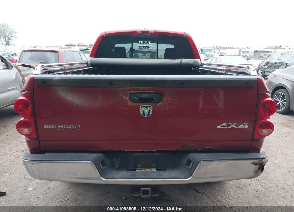 2007 DODGE RAM 1500 SLT/TRX4 OFF ROAD/SPORT VIN: 1D7HU18217S203096
