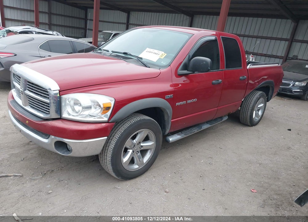 2007 DODGE RAM 1500 SLT/TRX4 OFF ROAD/SPORT VIN: 1D7HU18217S203096