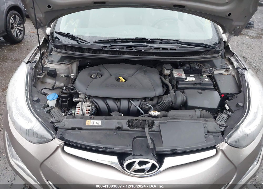 2014 HYUNDAI ELANTRA SE VIN: 5NPDH4AE2EH458340
