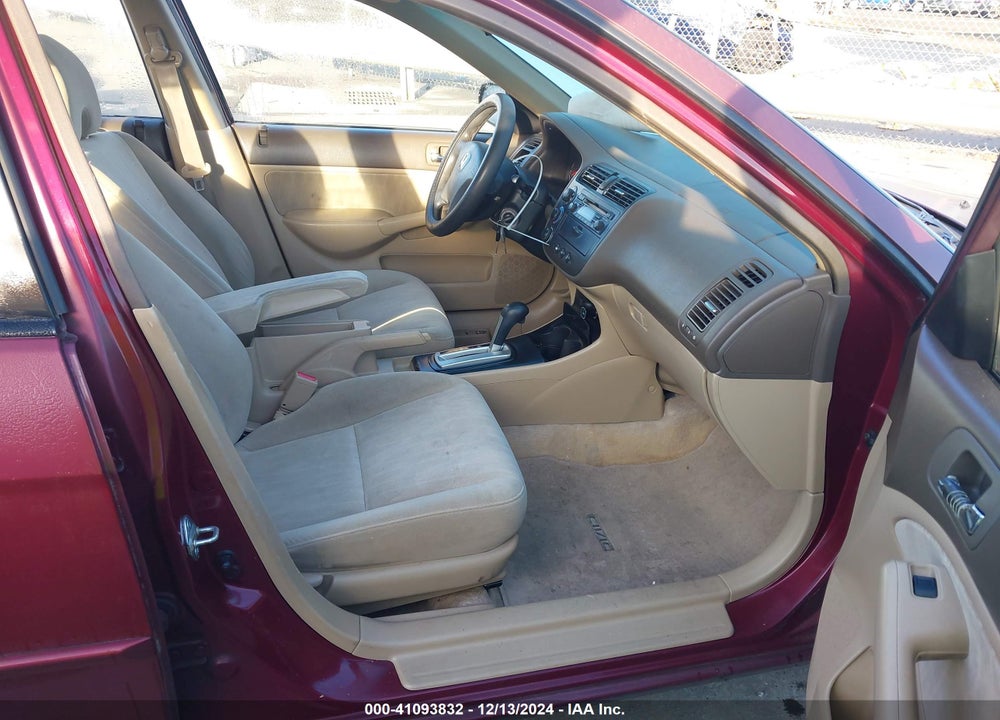 2003 HONDA CIVIC LX VIN: 2HGES16573H549592