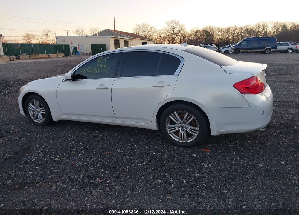 2012 INFINITI G37 X VIN: JN1CV6AR8CM976896